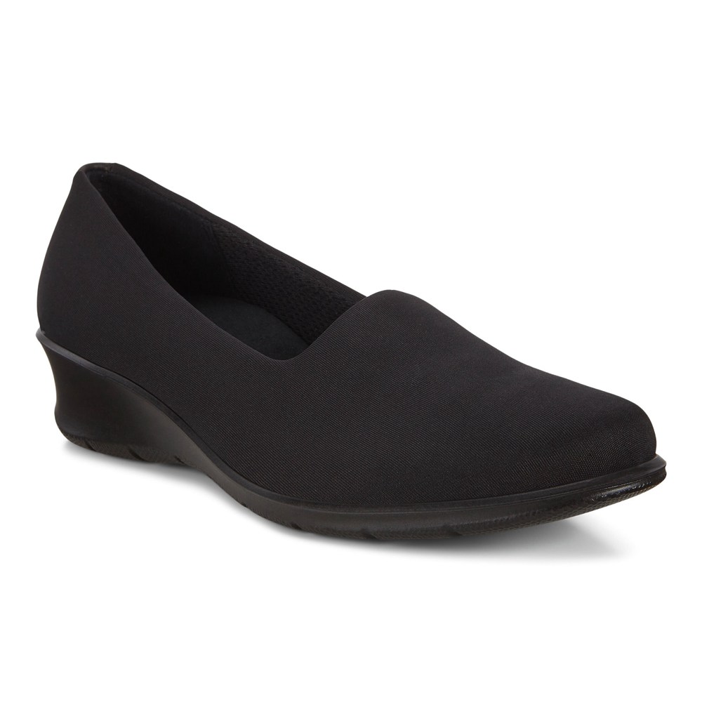 ECCO Womens Slip-On Black - Finola - JHX-732605